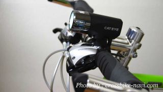 Ledヘッドライト キャットアイ のクロスバイクへの取付方法 クロスバイク初心者ナビ