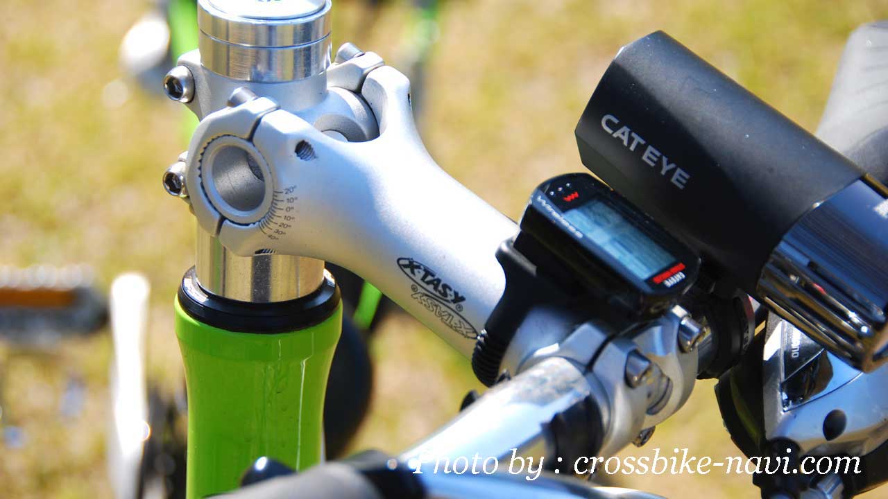 ステムの交換方法 可変ステムの角度調整 クロスバイク初心者ナビ